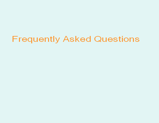 Frequently Asked Questions